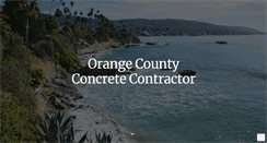 Desktop Screenshot of brisenoconcrete.com